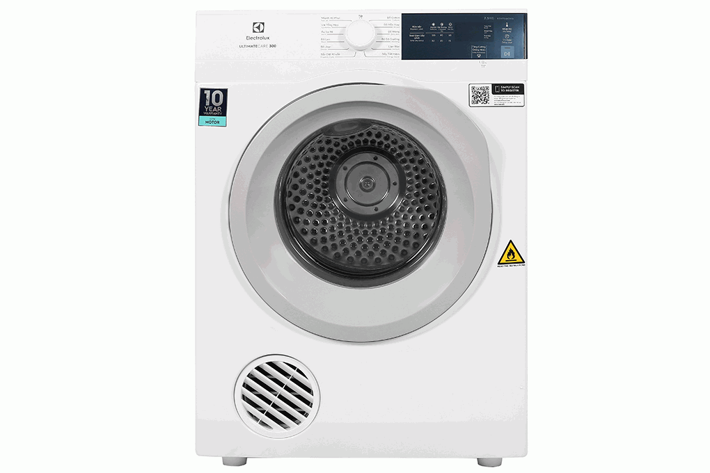 Máy sấy Electrolux UltimateCare 8.5 kg EDV854J3WB