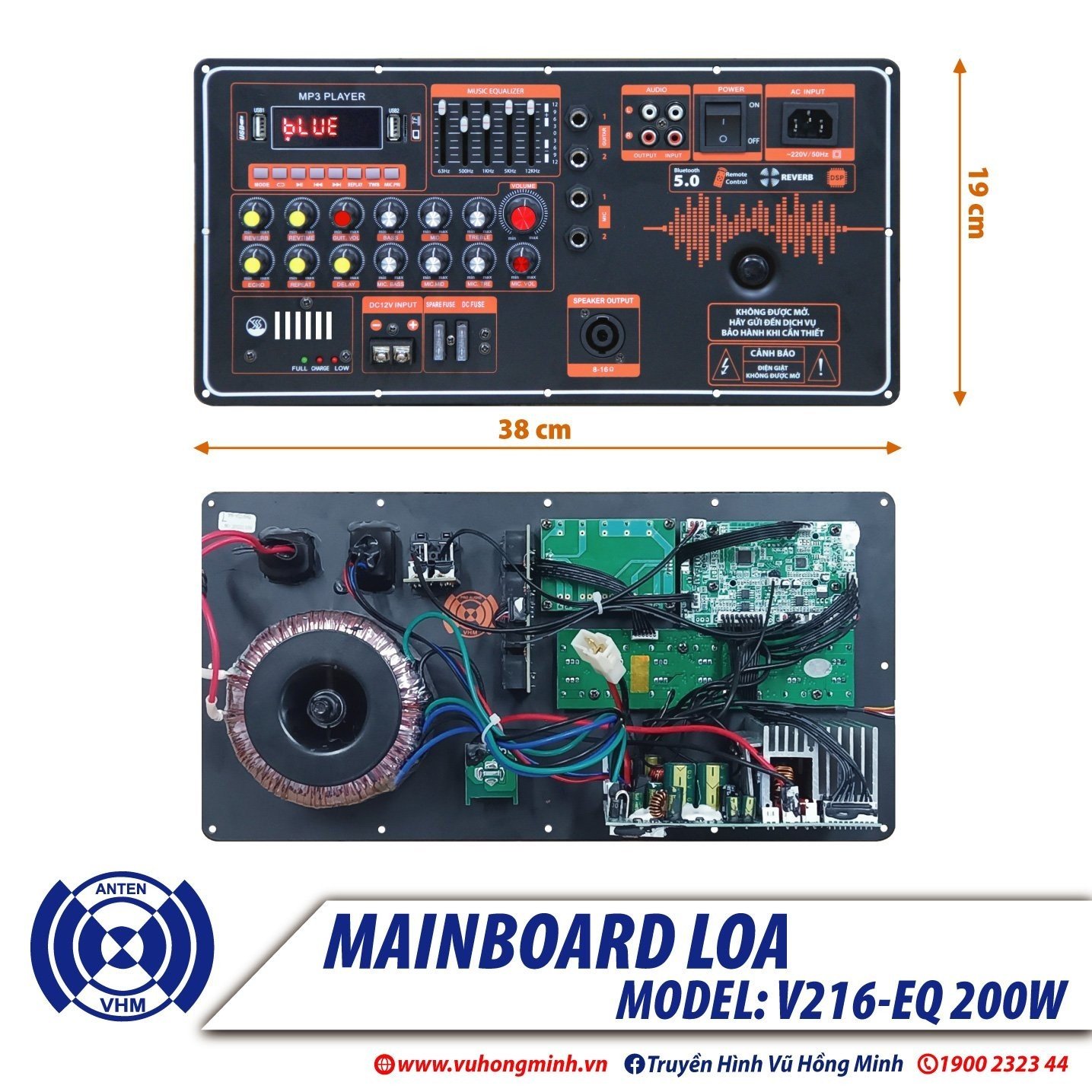 BO LOA KÉO V216HE 200W DSP