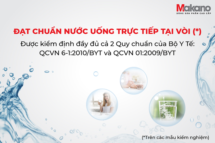 MÁY LỌC NƯỚC MAKANO 33010H